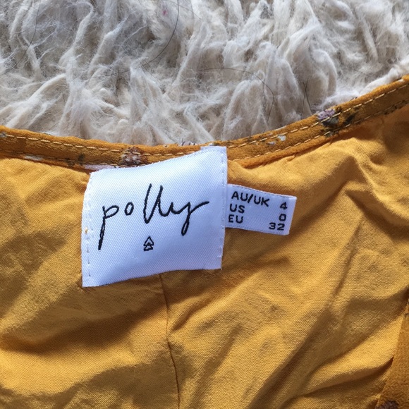 Princess Polly Dresses & Skirts - Mustard yellow mini dress